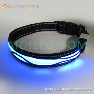 High Visible Safety Light Led Dog Collar